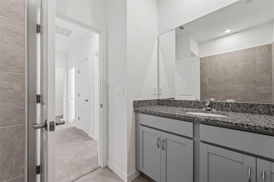 Furnished interior view inside a new home in Brack Ranch, St. Cloud (Image 9). Furnished interior view inside a new home in Brack Ranch, St. Cloud (Image 9).