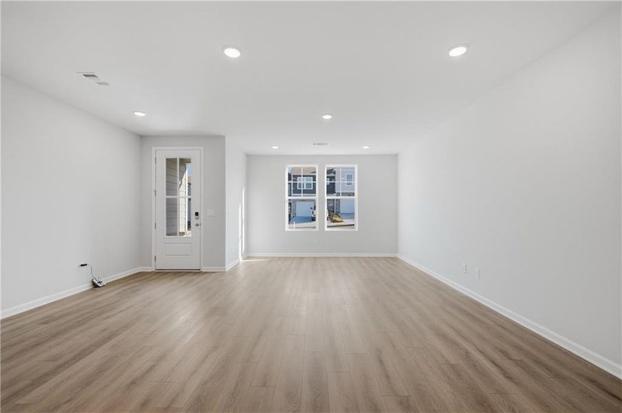 Spacious, unfurnished interior of a new home in Stegall Village, Emerson (Image 22).