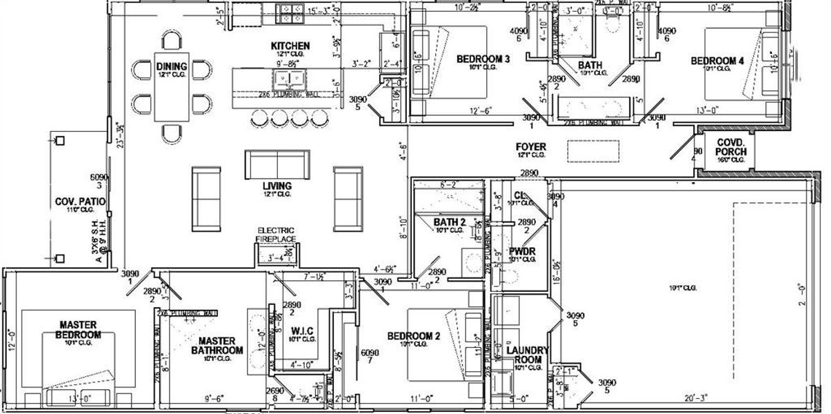 View of floor plan / room layout