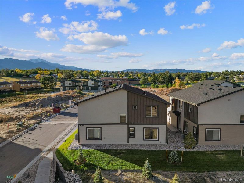 Exterior details and patio area of a home in , Colorado Springs (Image 3).