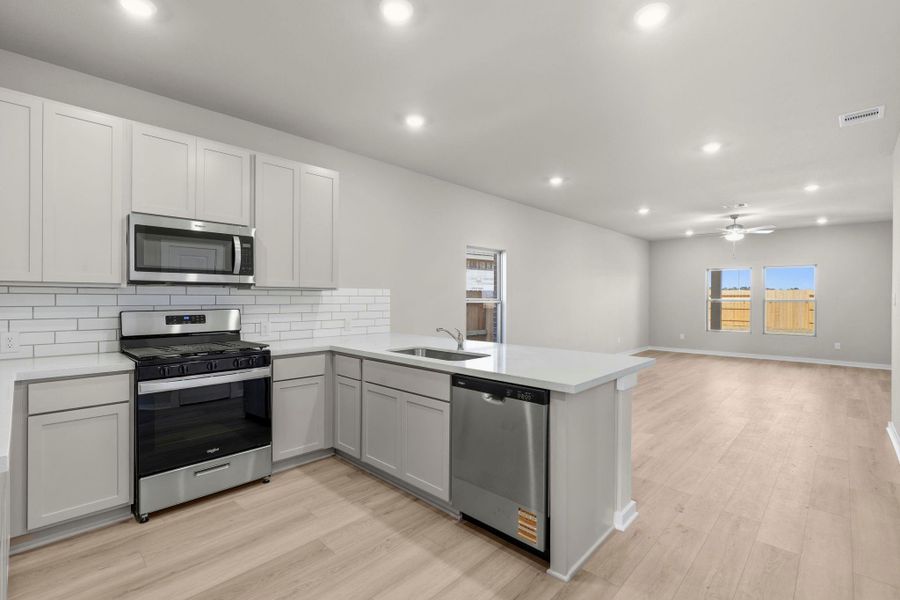 Furnished interior view inside a new home in Cypress Green, Hockley (Image 9).