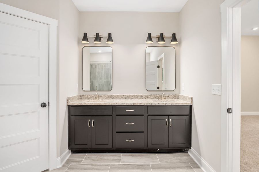 Furnished interior view inside a new home in Flint Farms, Concord (Image 11).
