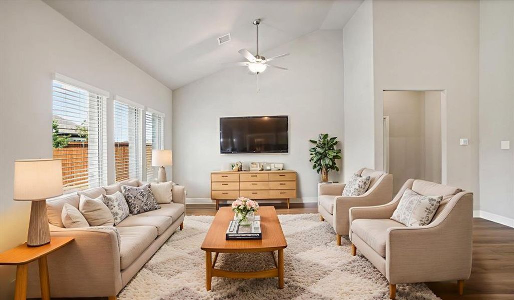 Photo is not of the actual home, but is an inspirational photo of builder’s model home and may depict options, furnishings, and/or decorator features that are not included.