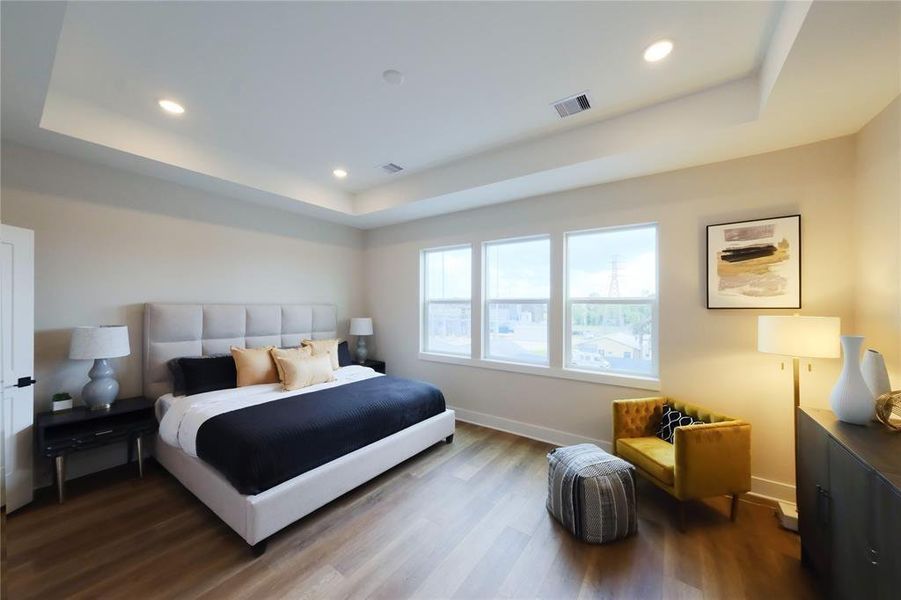 Furnished interior view inside a new home in Elysian Manor, Houston (Image 14).