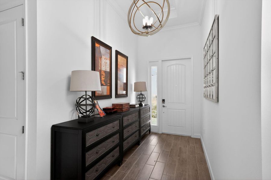 Furnished interior view inside a new home in Tesoro Club, Port St. Lucie (Image 42). Furnished interior view inside a new home in Tesoro Club, Port St. Lucie (Image 42).