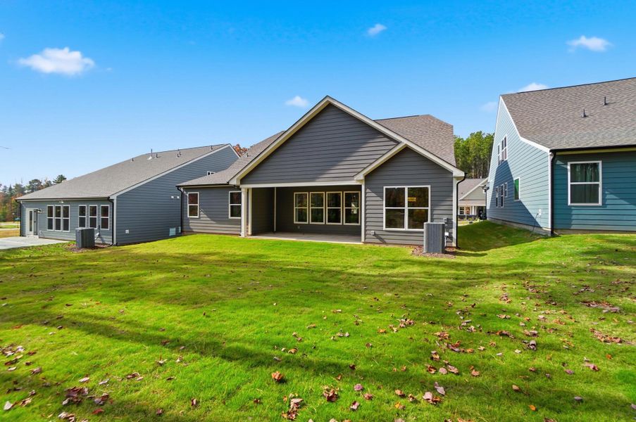 Exterior details and patio area of a home in Rone Creek, Waxhaw (Image 34).