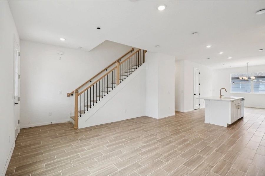 Spacious, unfurnished interior of a new home in Northlake at Ovation, Winter Garden (Image 19). Spacious, unfurnished interior of a new home in Northlake at Ovation, Winter Garden (Image 19).