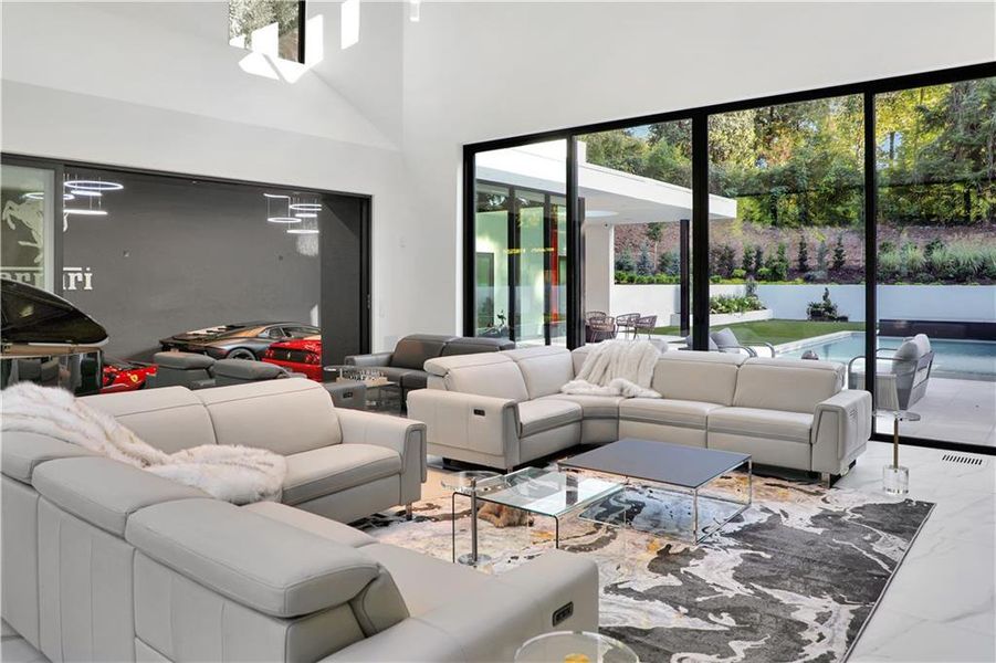 Furnished interior view inside a new home in , Atlanta (Image 16). Furnished interior view inside a new home in , Atlanta (Image 16).