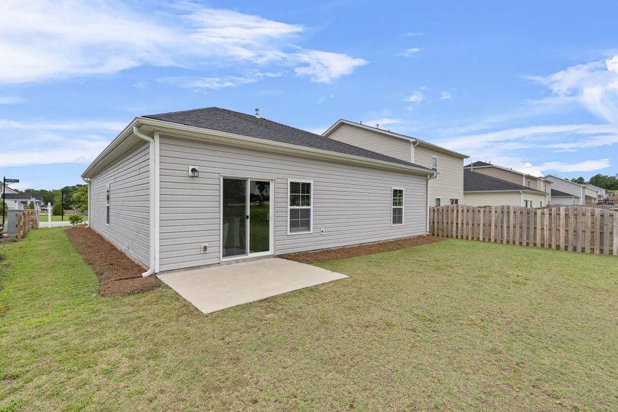Representative exterior details of a home built from the Spruce A by McGuinn Homes in Howard Drive, Fountain Inn (Image 3).