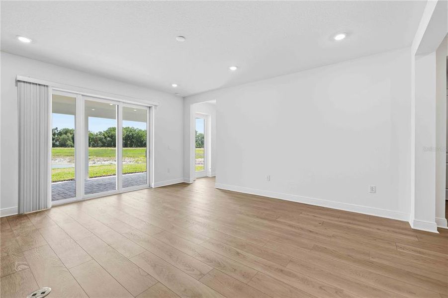Spacious, unfurnished interior of a new home in Creeks Edge at Twin Rivers, Parrish (Image 43).