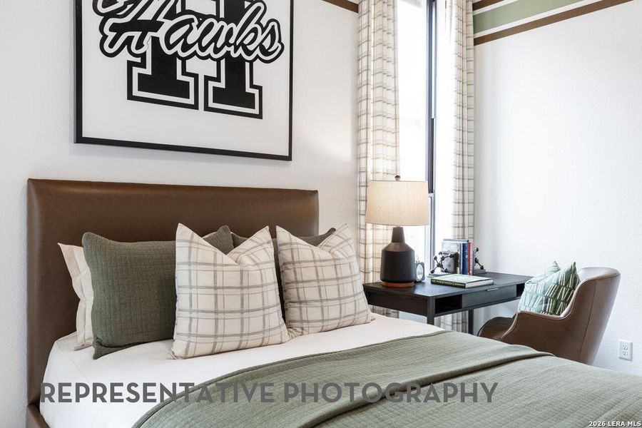 Furnished interior view inside a new home in The Ranches at Creekside, Boerne (Image 12).