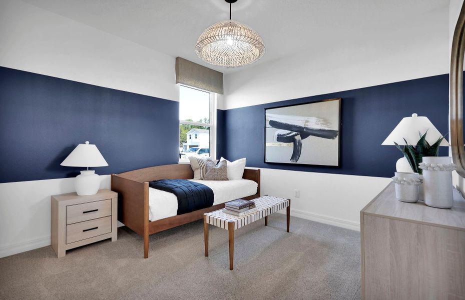 Furnished interior view inside a new home in Wingate Landing, Jacksonville (Image 11).