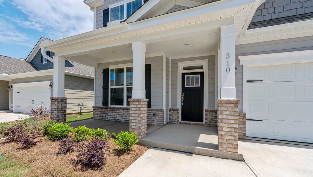 Exterior details and patio area of a home in Cottonwood Ridge, Piedmont (Image 2). Exterior details and patio area of a home in Cottonwood Ridge, Piedmont (Image 2).