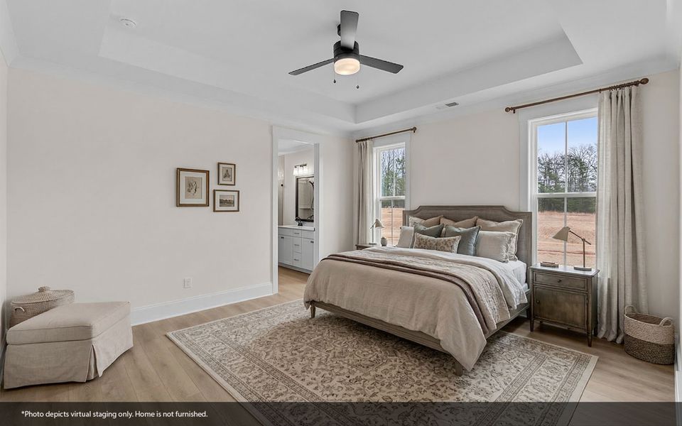 Furnished interior view inside a new home in Lilah Grove, Summerfield (Image 10).
