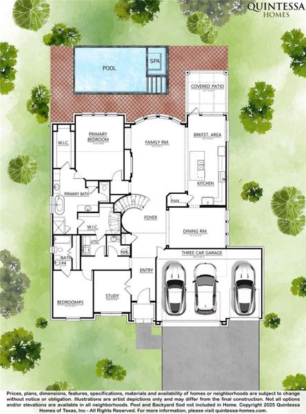 2D floor plan layout of this home in , Houston, TX (Image 2). 2D floor plan layout of this home in , Houston, TX (Image 2).