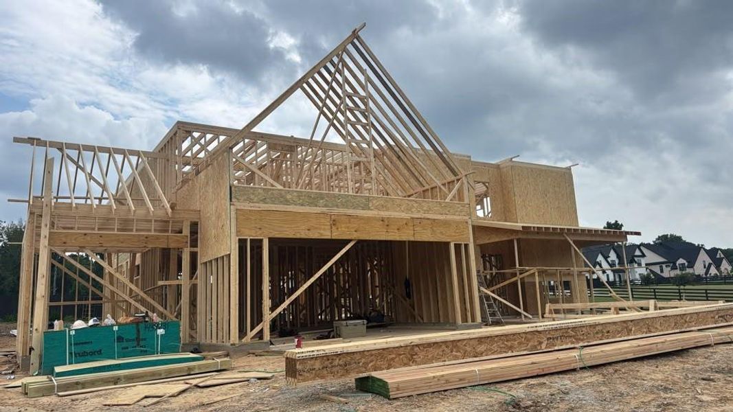 In-progress construction of a new home in , Buford, GA (Image 8). In-progress construction of a new home in , Buford, GA (Image 8).