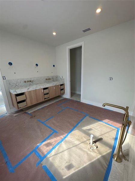 In-progress construction of a new home in , Tampa, FL (Image 25).