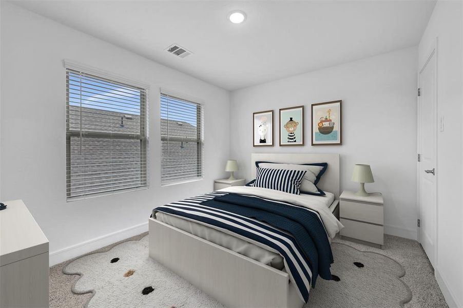 Furnished interior view inside a new home in Creekshaw, Royse City (Image 7).