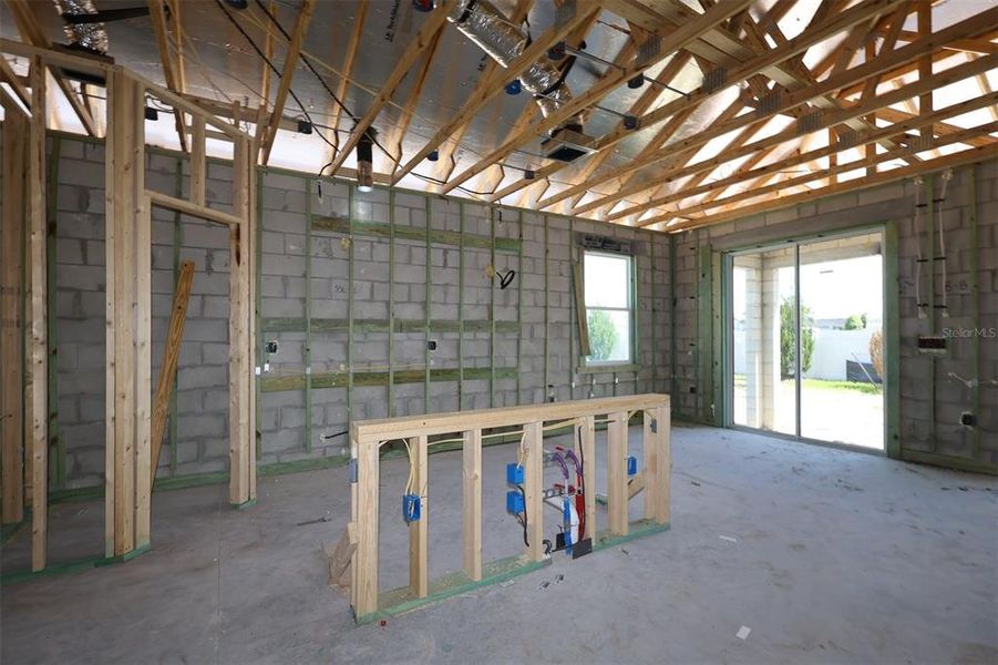 In-progress construction of a new home in Estates at Rivercrest, Sanford, FL (Image 9).