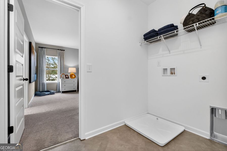 Spacious, unfurnished interior of a new home in Bryson Farms, Byron (Image 19).