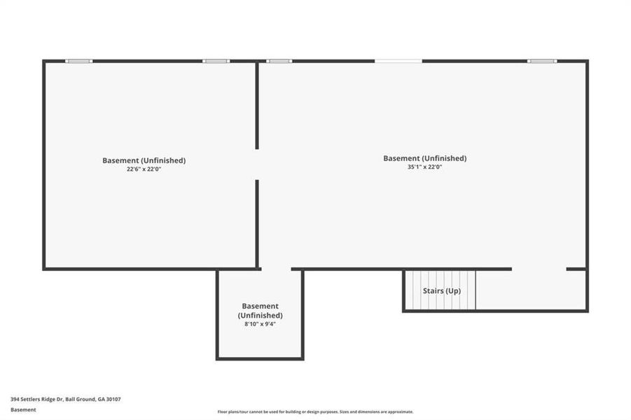 2D floor plan layout of this home in , Ball Ground, GA (Image 6).