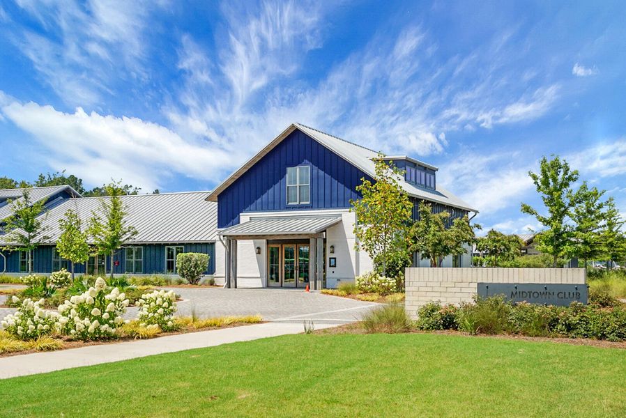 Front exterior of a new home in , Summerville, SC, highlighting curb appeal (Image 20).