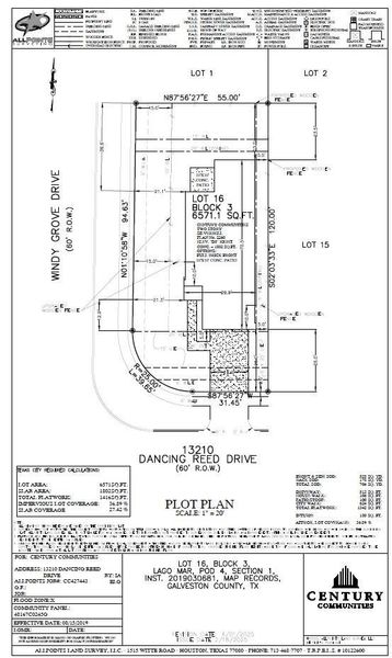 2D floor plan layout of this home in Lago Mar 40' at Lago Mar, Texas City, TX (Image 3). 2D floor plan layout of this home in Lago Mar 40' at Lago Mar, Texas City, TX (Image 3).