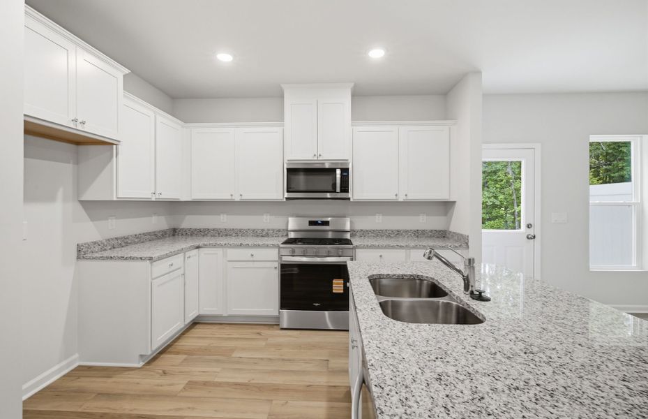 Furnished interior view inside a new home in Cambria, Garner (Image 32).