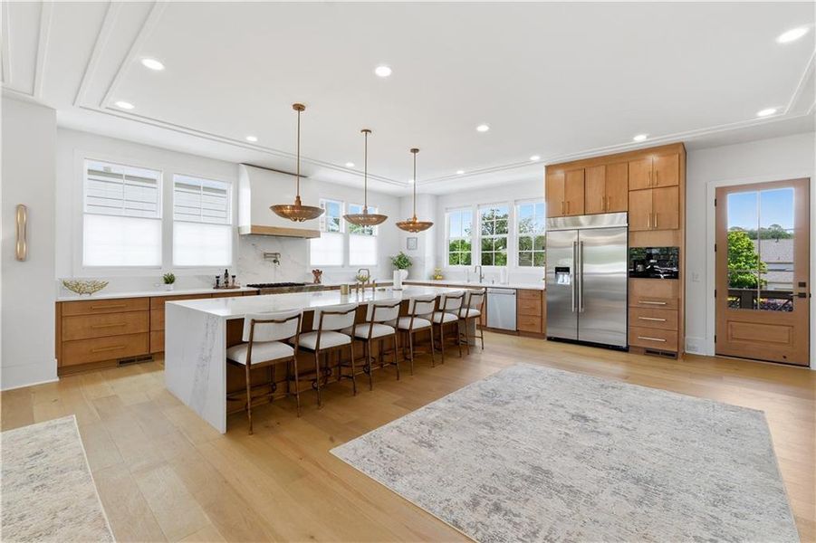 Furnished interior view inside a new home in Echo at Crabapple, Milton (Image 17).