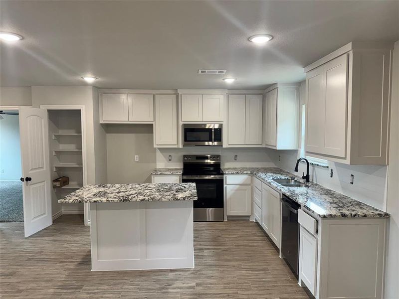Furnished interior view inside a new home in , Springtown (Image 2). Furnished interior view inside a new home in , Springtown (Image 2).