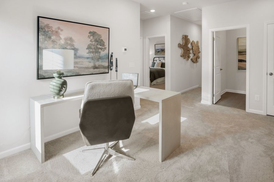 Furnished interior view inside a new home in Jackson Hills, Clarksville (Image 15).
