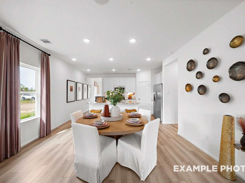 Representative furnished interior of a home built from the The Sabine F by Davidson Homes LLC in Lakes at Black Oak, Magnolia (Image 15). Representative furnished interior of a home built from the The Sabine F by Davidson Homes LLC in Lakes at Black Oak, Magnolia (Image 15).