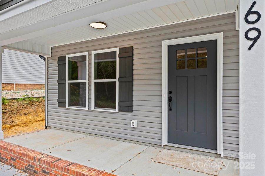 Exterior details and patio area of a home in , Concord (Image 16).