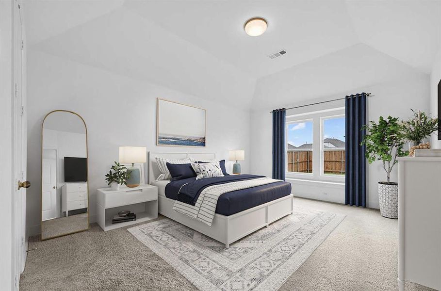 Primary Bedroom - Virtually Staged Primary Bedroom - Virtually Staged
