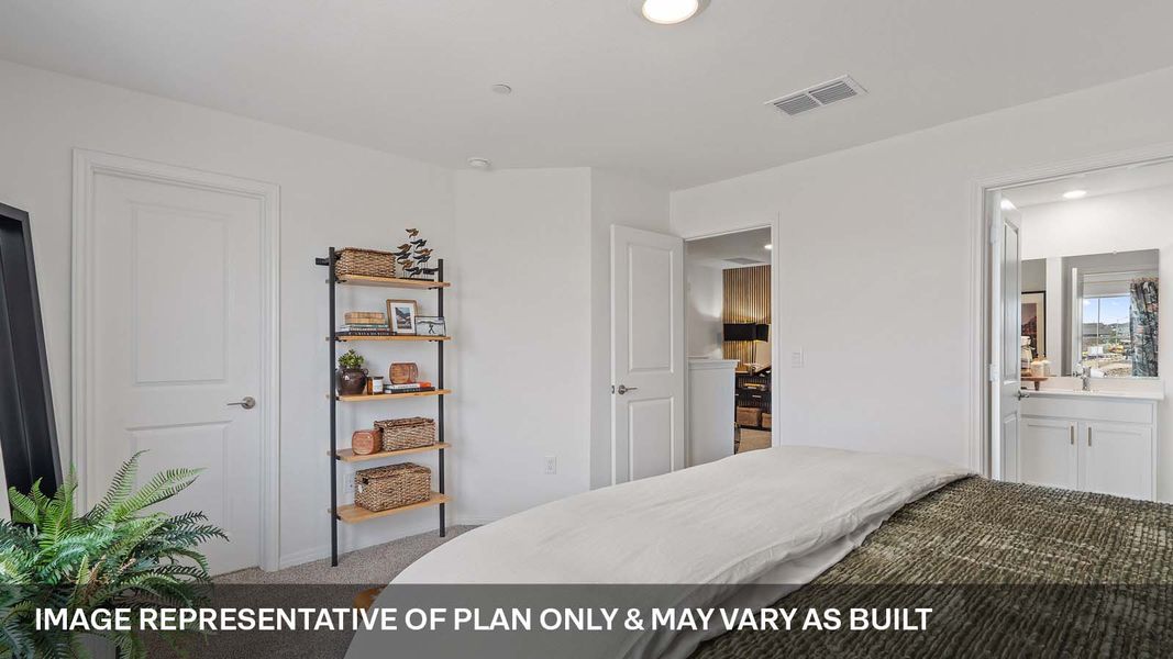Furnished interior view inside a new home in Avery Centre, Round Rock (Image 30).