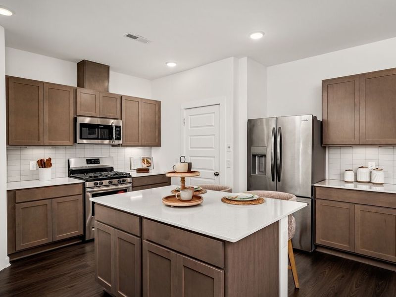 Furnished interior view inside a new home in Sage Farms, White House (Image 13).