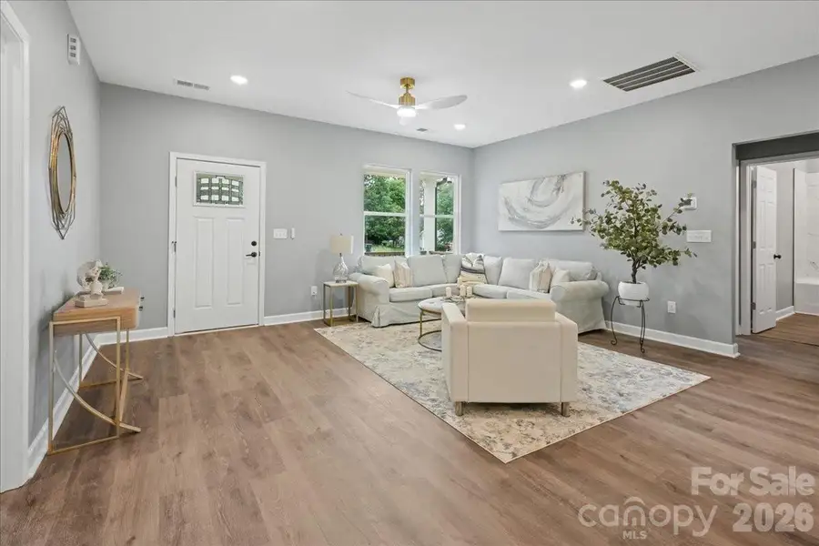 Furnished interior view inside a new home in , Statesville (Image 8).