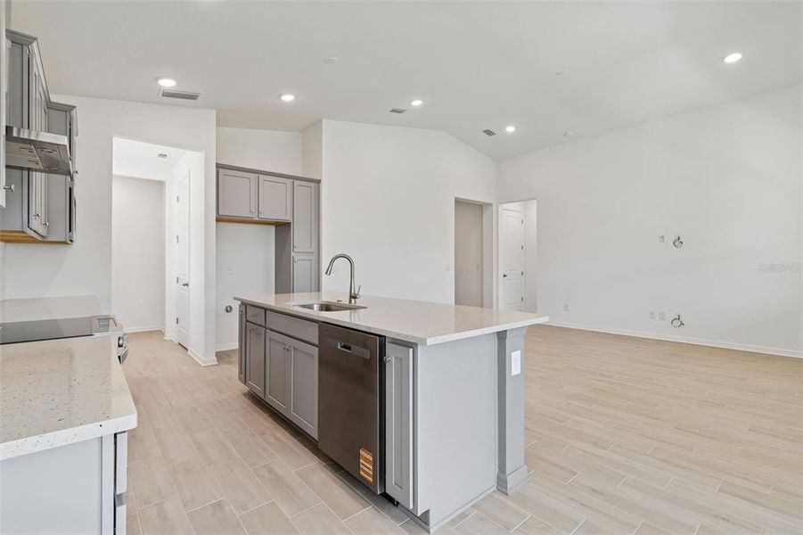 Furnished interior view inside a new home in Isles at Bayview, Parrish (Image 13). Furnished interior view inside a new home in Isles at Bayview, Parrish (Image 13).