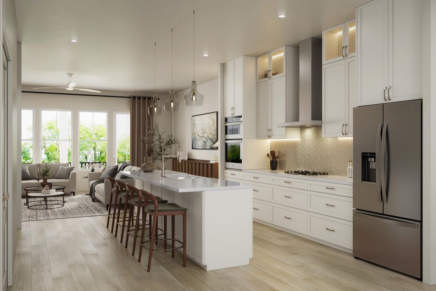 Furnished interior view inside a new home in , Charleston (Image 4). Furnished interior view inside a new home in , Charleston (Image 4).