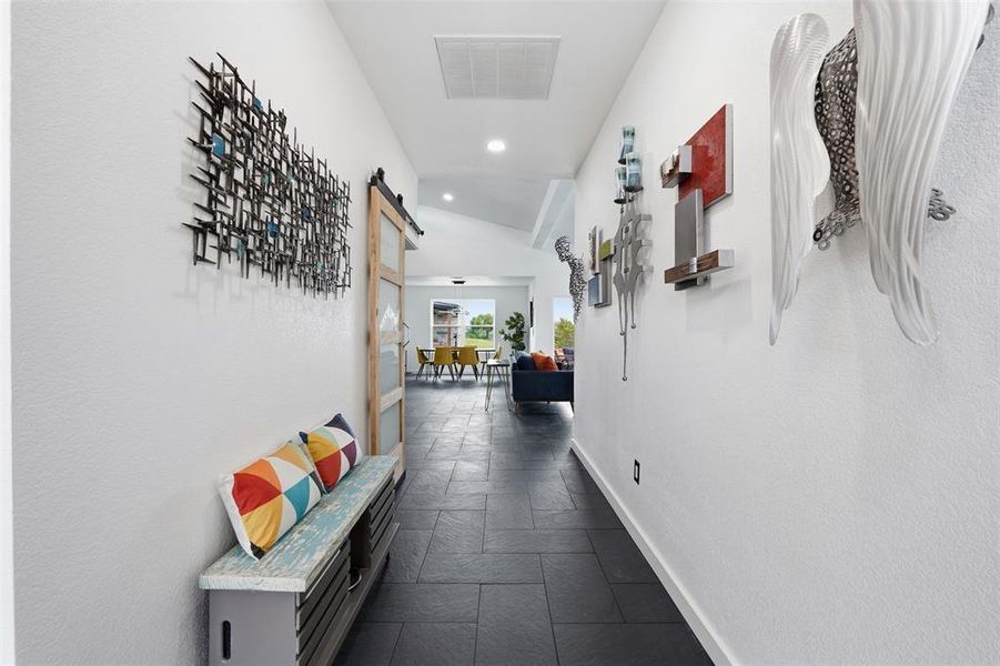 Furnished interior view inside a new home in , Granbury (Image 15).
