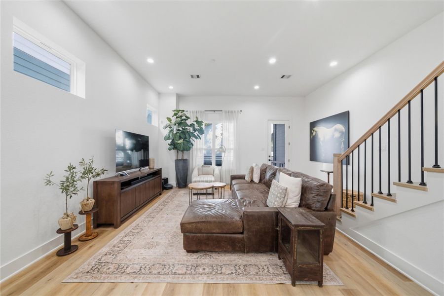Furnished interior view inside a new home in , Houston (Image 29). Furnished interior view inside a new home in , Houston (Image 29).