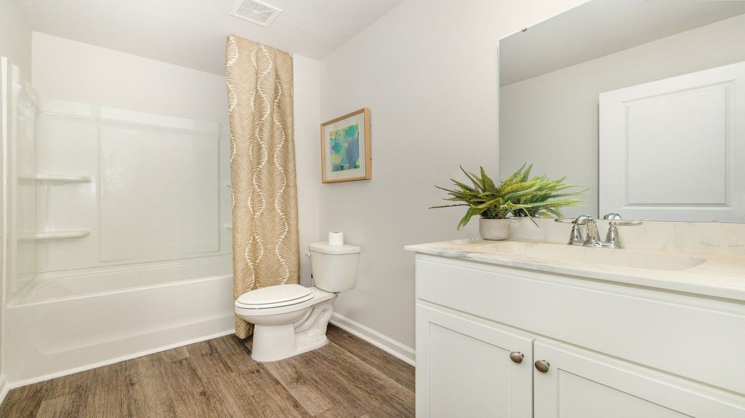 Furnished interior view inside a new home in Harper Meadows, Loris (Image 18).
