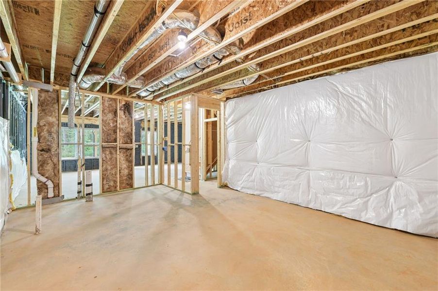In-progress construction of a new home in Martin Springs - Estate Series, Lawrenceville, GA (Image 54). In-progress construction of a new home in Martin Springs - Estate Series, Lawrenceville, GA (Image 54).