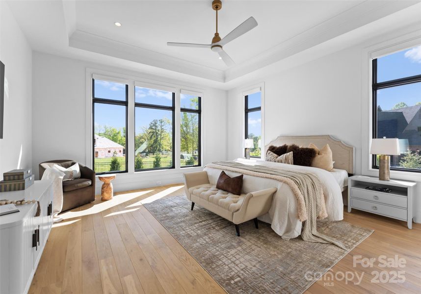 Furnished interior view inside a new home in , Weddington (Image 12).