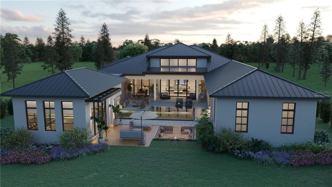 Front exterior of a new home in , Montverde, FL, highlighting curb appeal (Image 21).