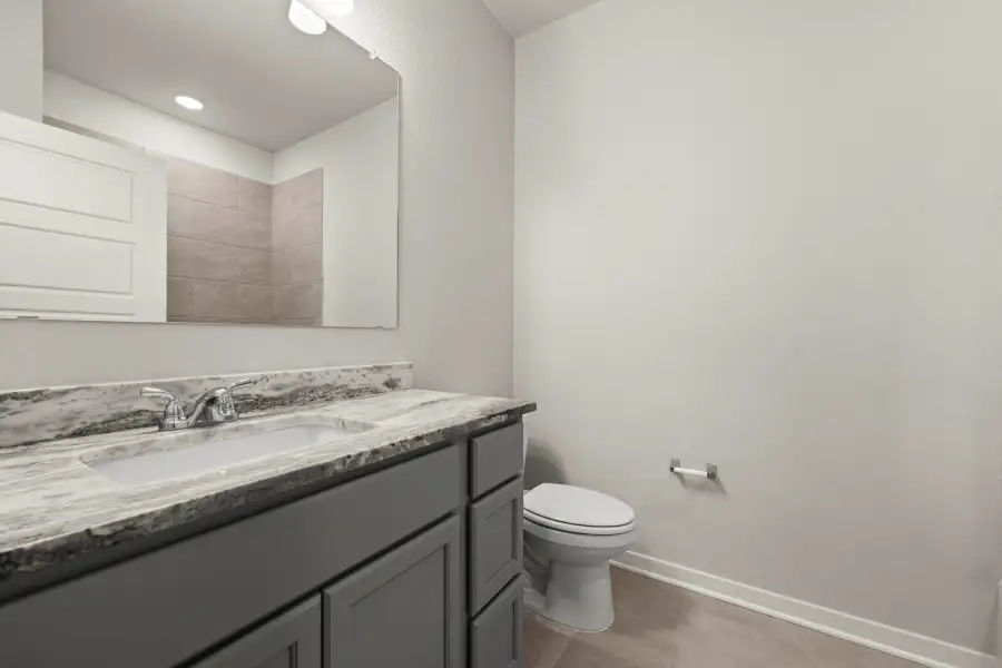 Furnished interior view inside a new home in Three Creeks, Belton (Image 9).