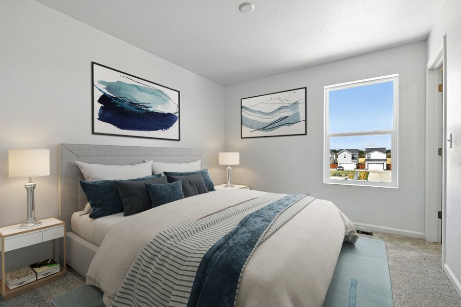 Furnished interior view inside a new home in Farmlore, Brighton (Image 13).