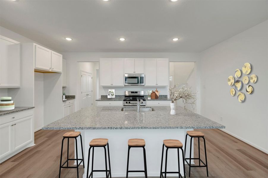 Chef-worthy island kitchen Chef-worthy island kitchen