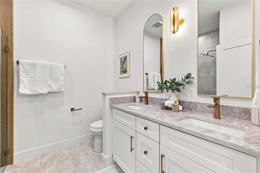 Furnished interior view inside a new home in , Tampa (Image 17).