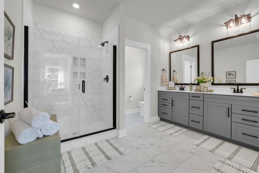 Furnished interior view inside a new home in Westwood Reserve, Conway (Image 24).